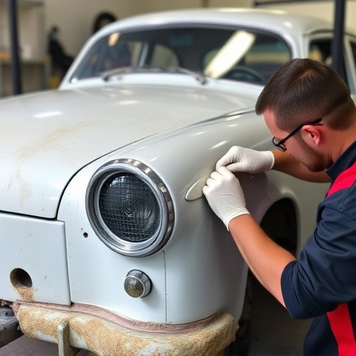 vehicle restoration process