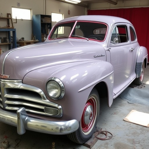 vehicle restoration process