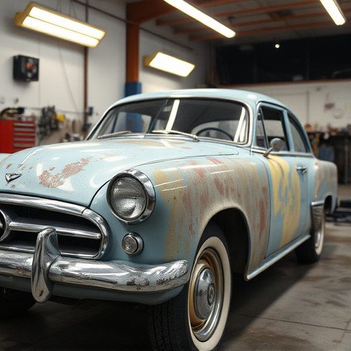 vehicle restoration process