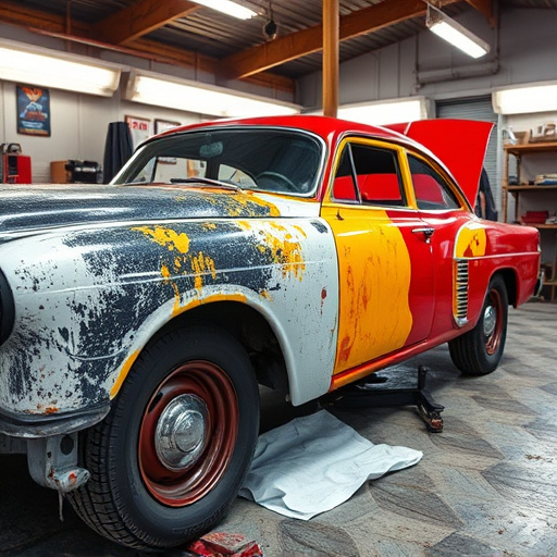 vehicle restoration process