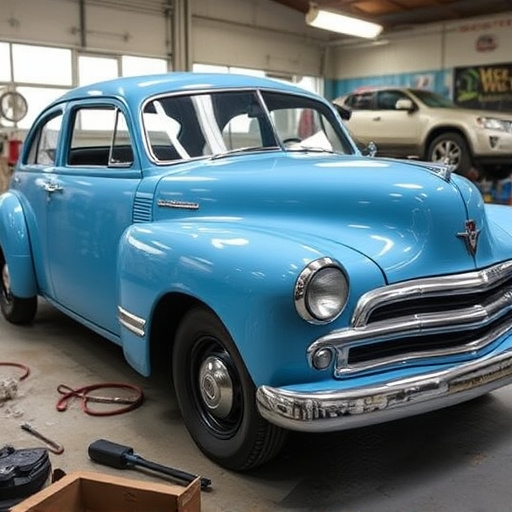 vehicle restoration process