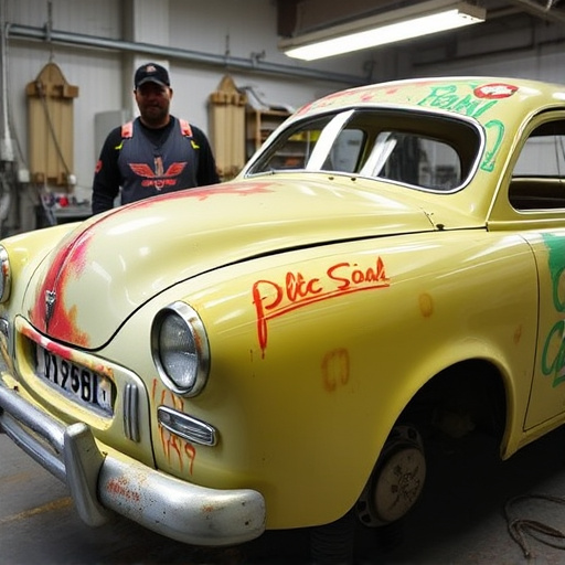 vehicle restoration process