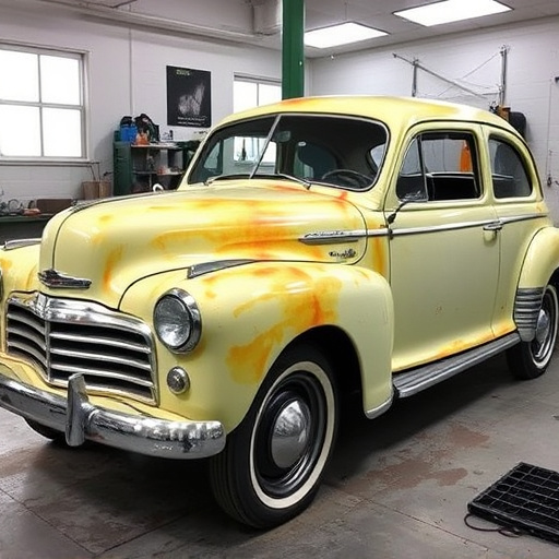 vehicle restoration process