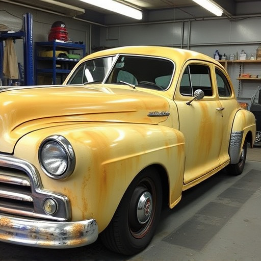 vehicle restoration process