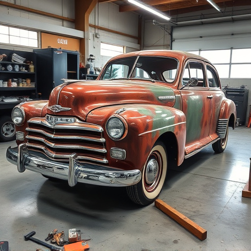 vehicle restoration process