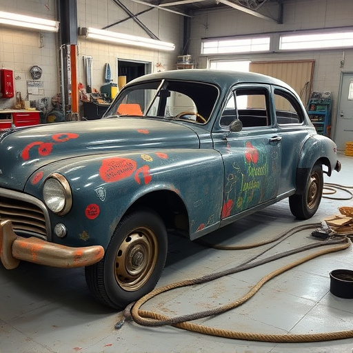 vehicle restoration process