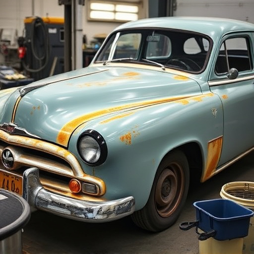 vehicle restoration process