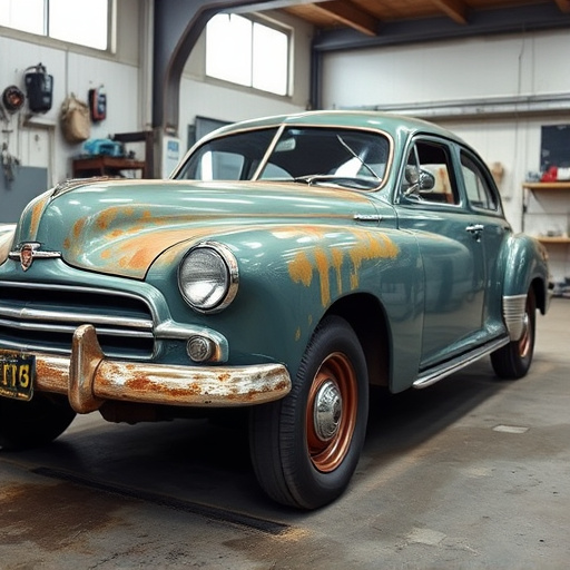 vehicle restoration process