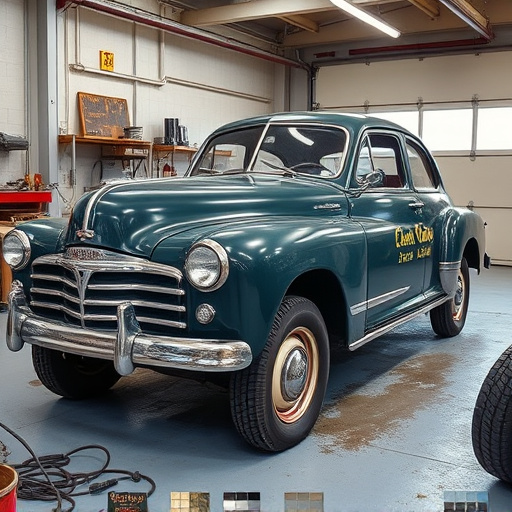 vehicle restoration process