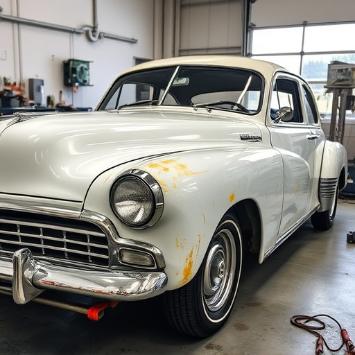 vehicle restoration process