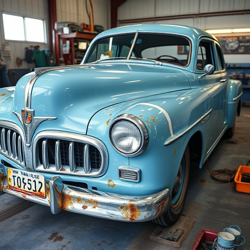 vehicle restoration process