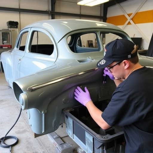 vehicle restoration process