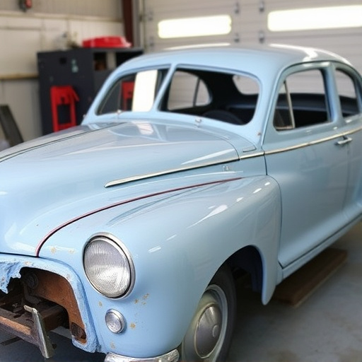 vehicle restoration process