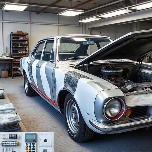 vehicle restoration process