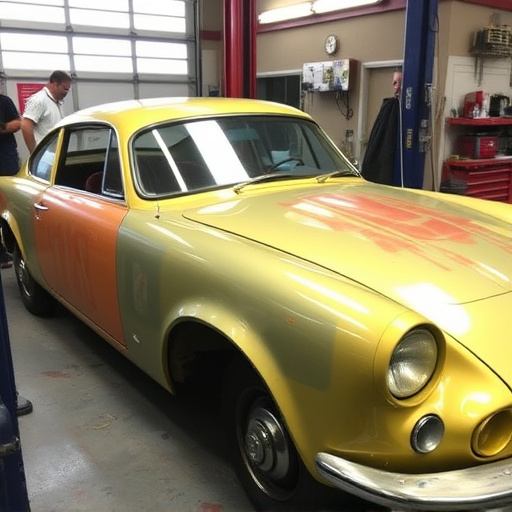 vehicle restoration process