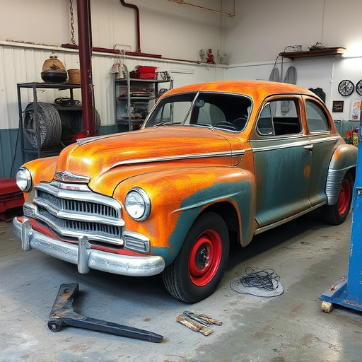 vehicle restoration process