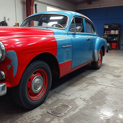 vehicle restoration process