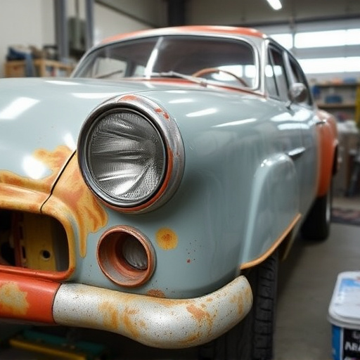 vehicle restoration process