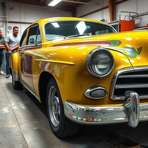 vehicle restoration process