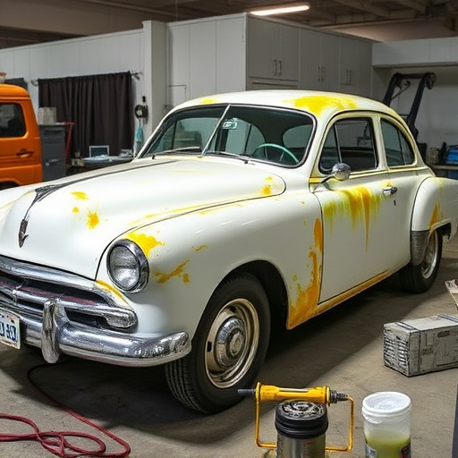 vehicle restoration process