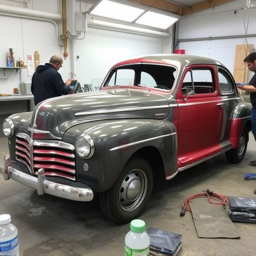 vehicle restoration process