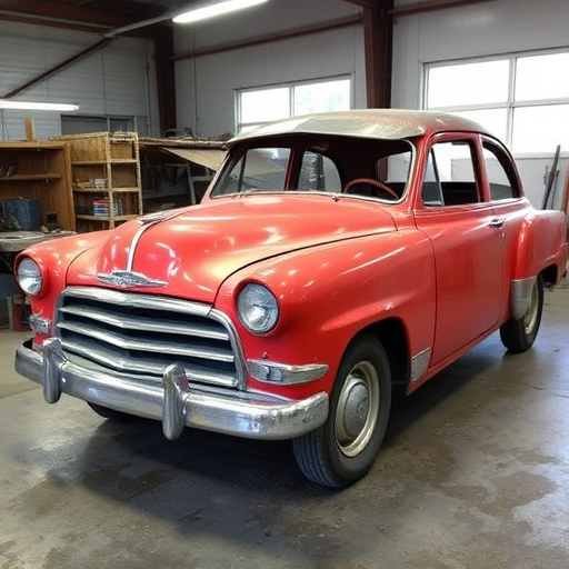 vehicle restoration process