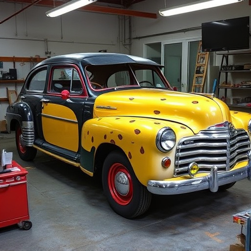 vehicle restoration process