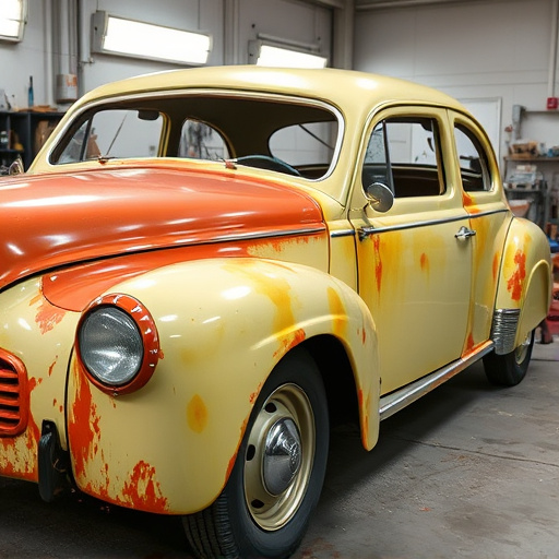 vehicle restoration process