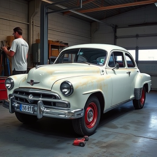 vehicle restoration process