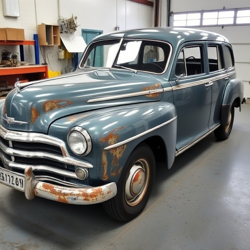 vehicle restoration process