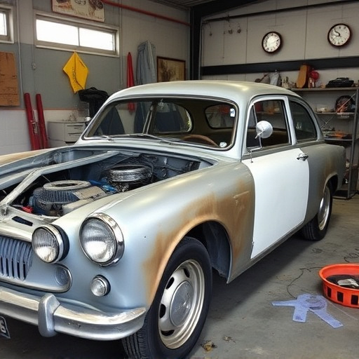 vehicle restoration process