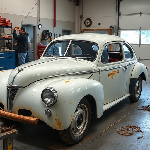 vehicle restoration process