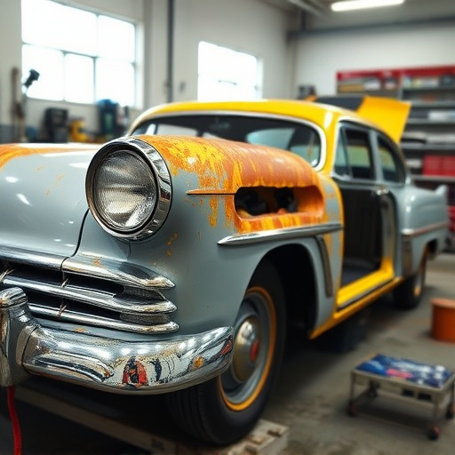 vehicle restoration process