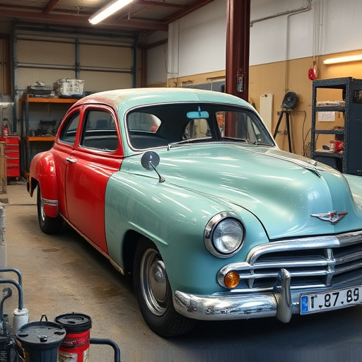 vehicle restoration process