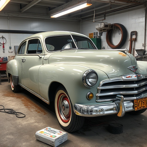 vehicle restoration process