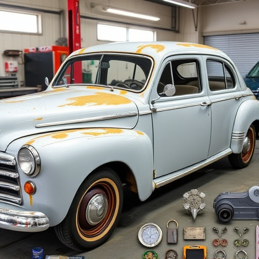 vehicle restoration process