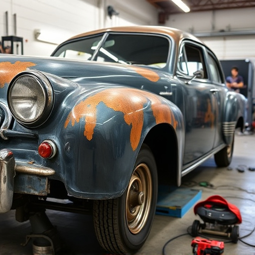 vehicle restoration process