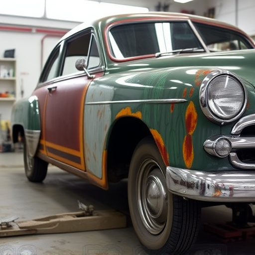 vehicle restoration process