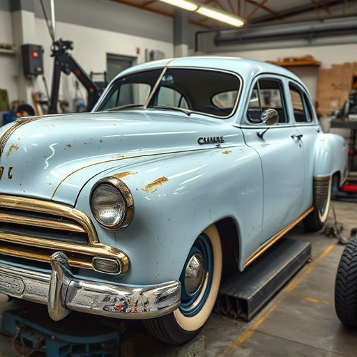 vehicle restoration process