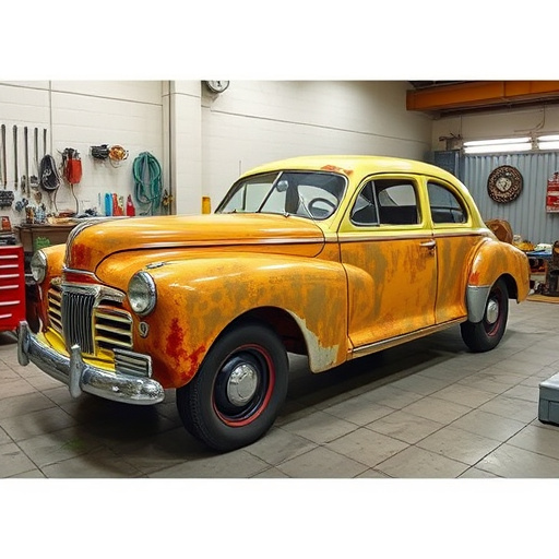 vehicle restoration process