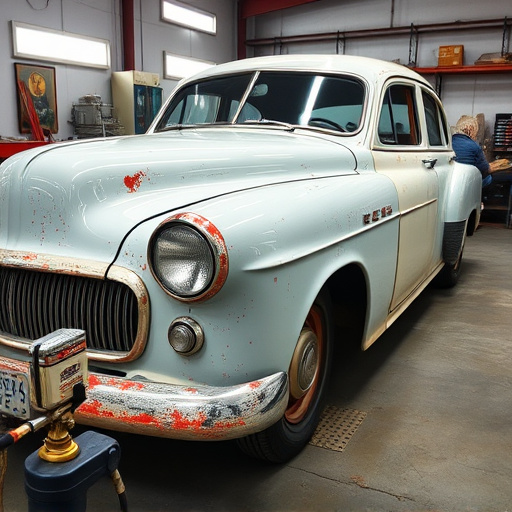 vehicle restoration process