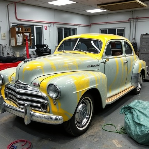 vehicle restoration process