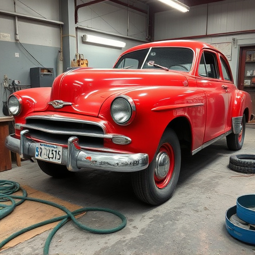 vehicle restoration process