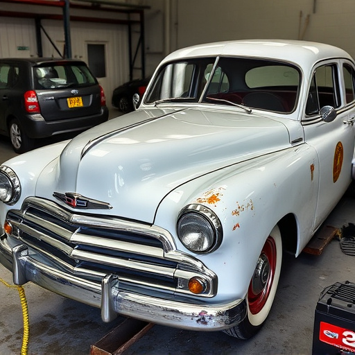 vehicle restoration process