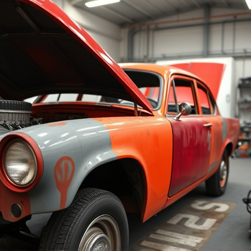 vehicle restoration process