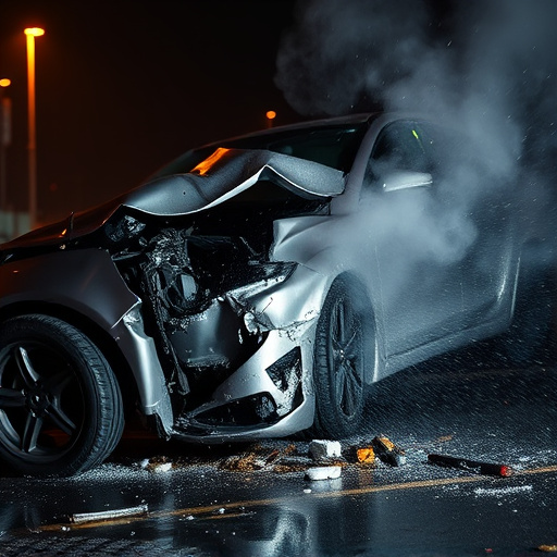 car crash damage