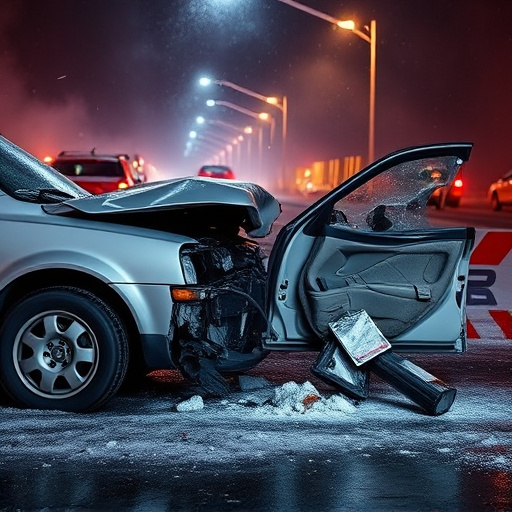 car crash damage