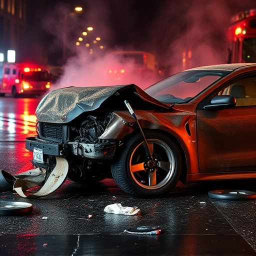 car crash damage