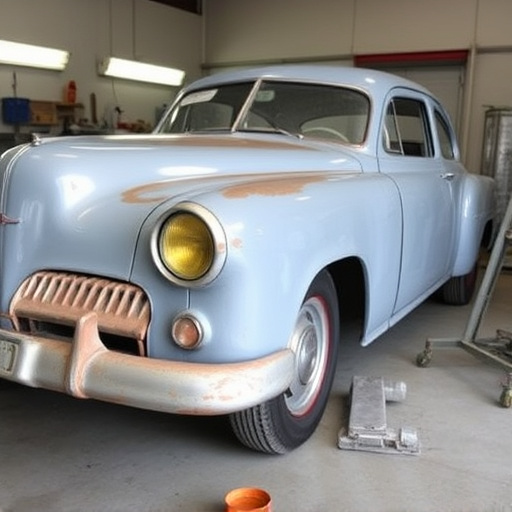 vehicle restoration process