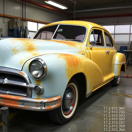 vehicle restoration process